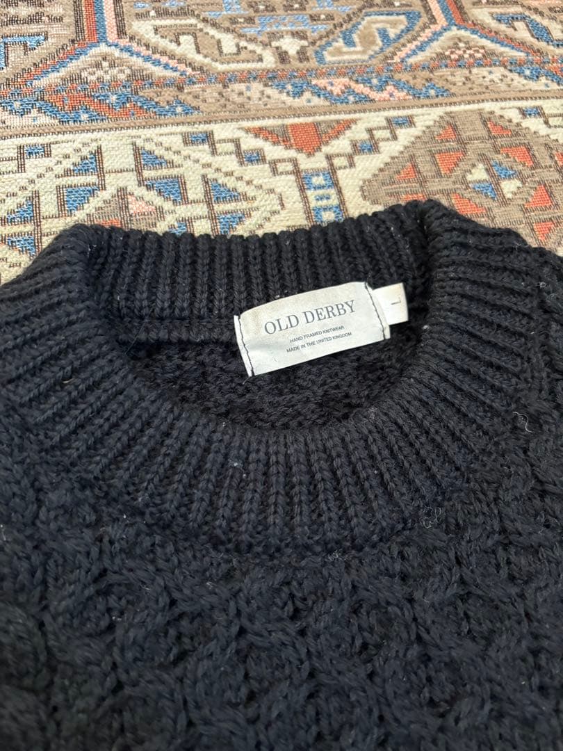 old derby アランニット　セーター