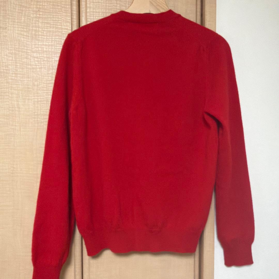 PLAY COMME des GARÇONS 赤 カーディガン L