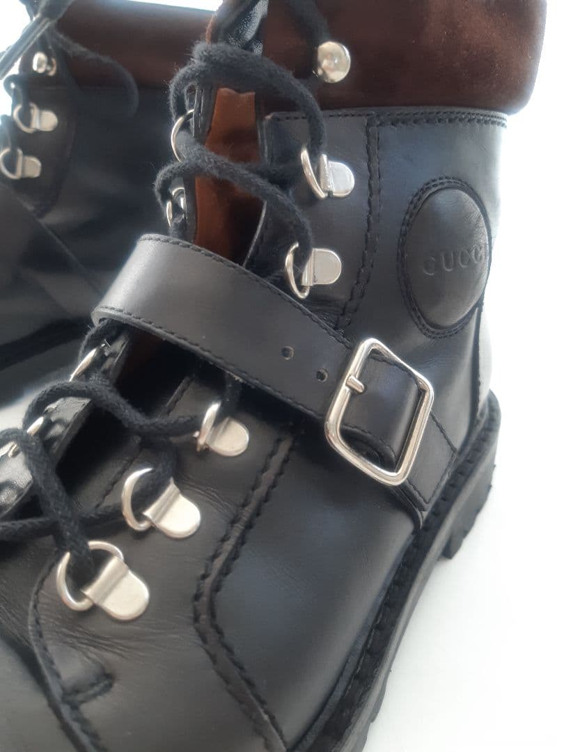 お値下げしました！　GUCCI　レースアップブーツ