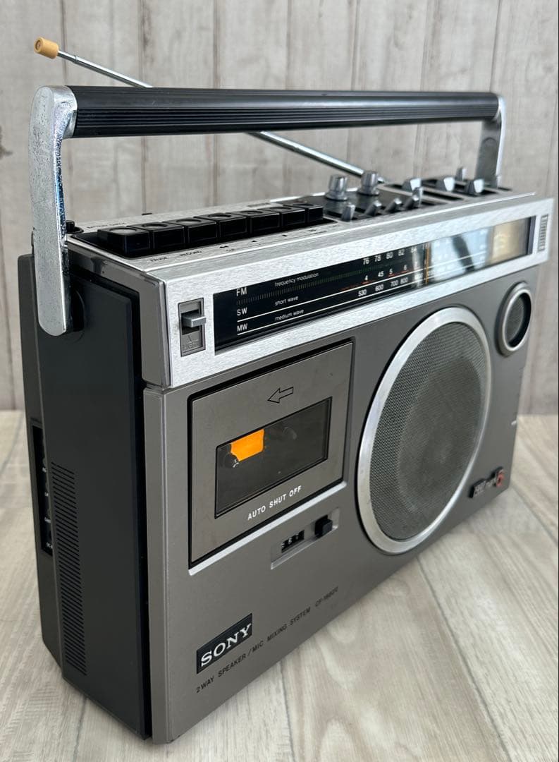 【動作品】 SONY ソニー ラジカセ CF-1980Mark5｜希少 当時物
