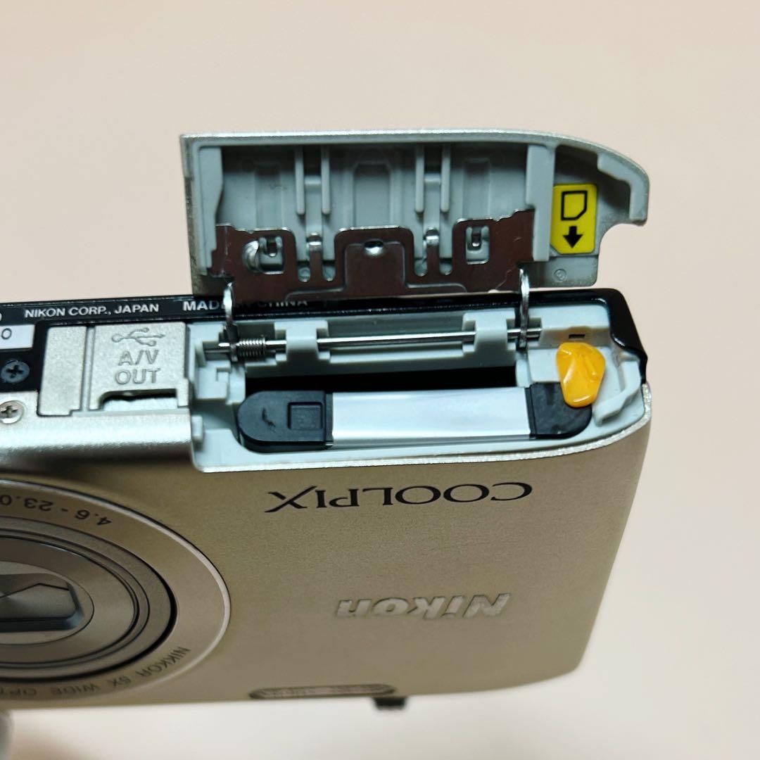【美品/動作確認済み】Nikon COOLPIX S3100 シルバー
