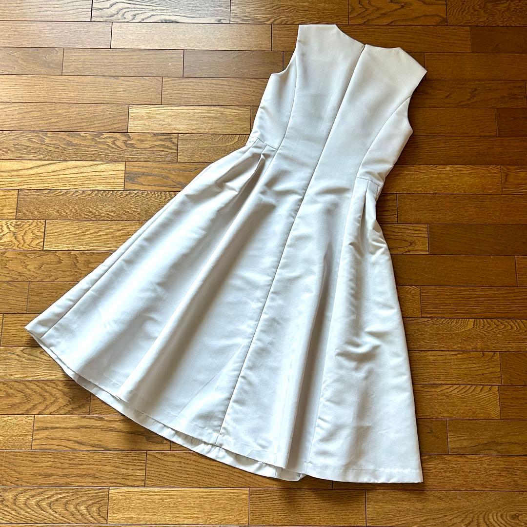 らるん様 jolie mignon グログランタックフレア エレガントワンピース