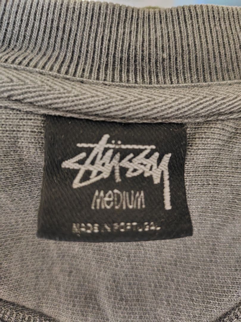 美品！Stussy 8ボールロゴ スウェット　ピグメント加工