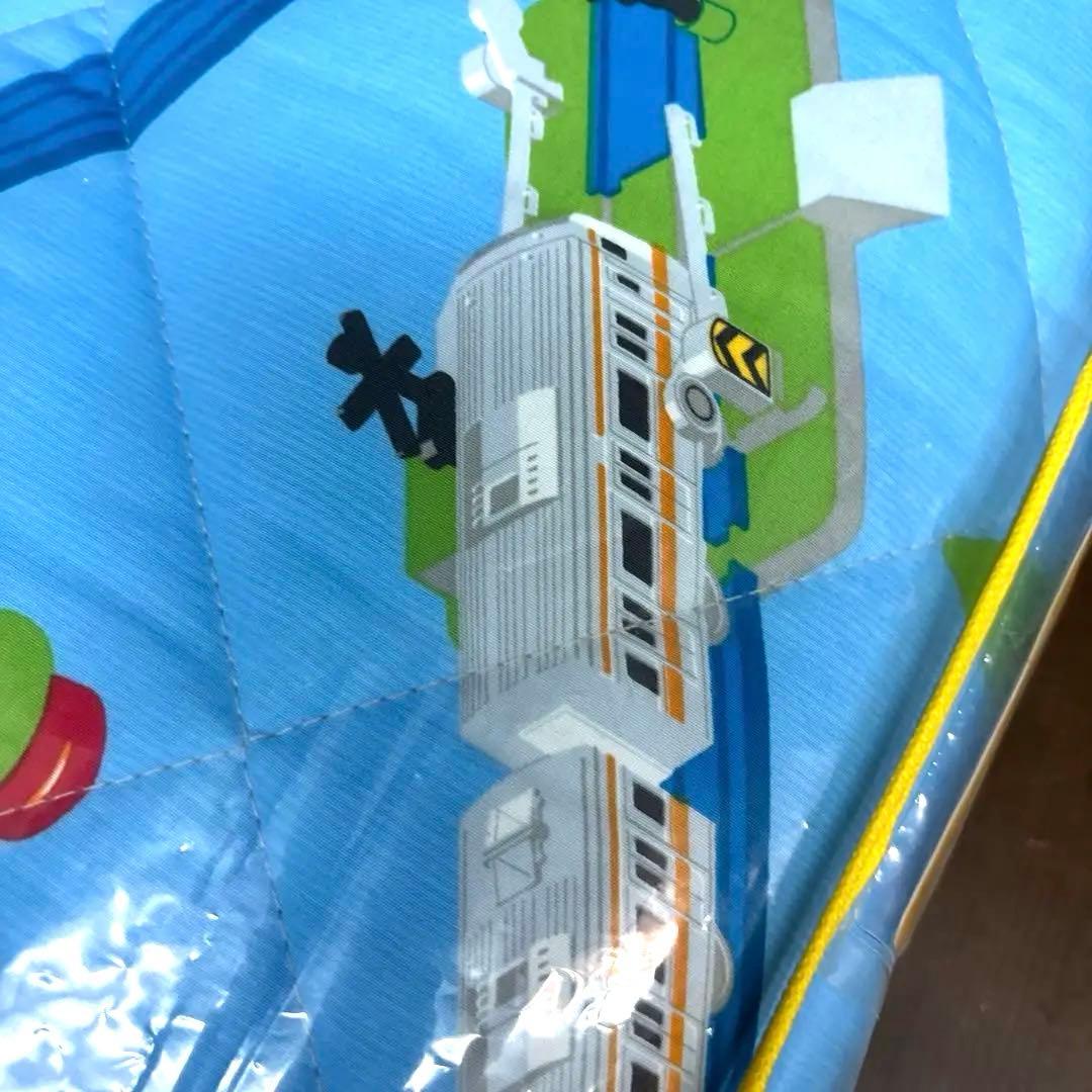 希少　プラレール キッズ用敷き布団 90x140cm