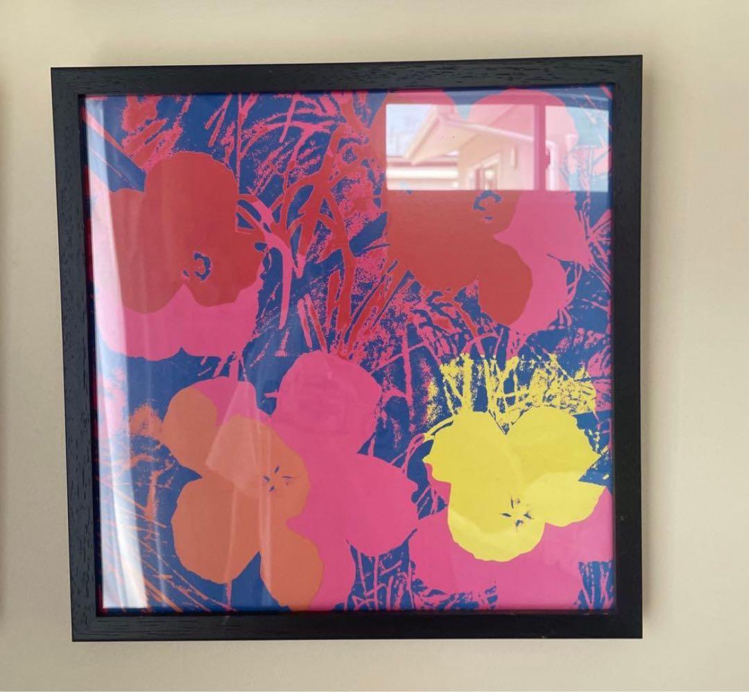 アンディ・ウォーホル Flowers 花 ポップアート フラワーポスター 4枚