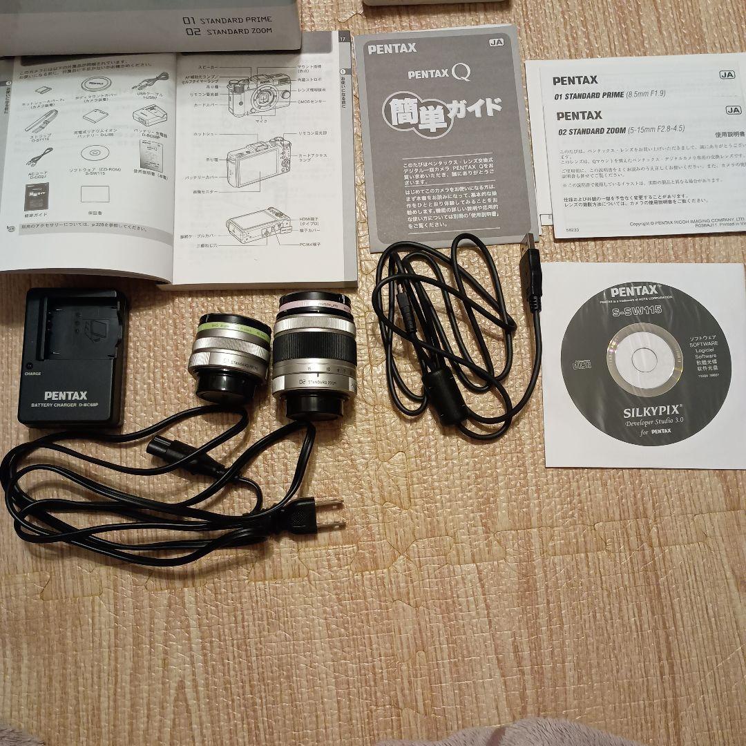PENTAX Q ダブルレンズキット　リモートコントローラー付き