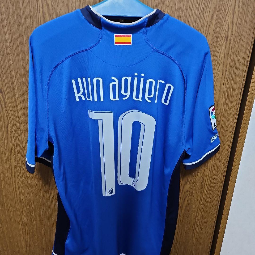 アトレティコ・マドリード　ユニフォーム 10 アグエロ XLサイズ