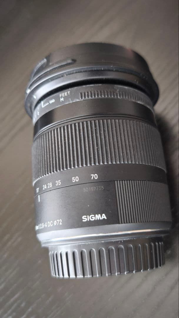 シグマ 17-70mm F2.8-4 DC MACRO OS HSM canon