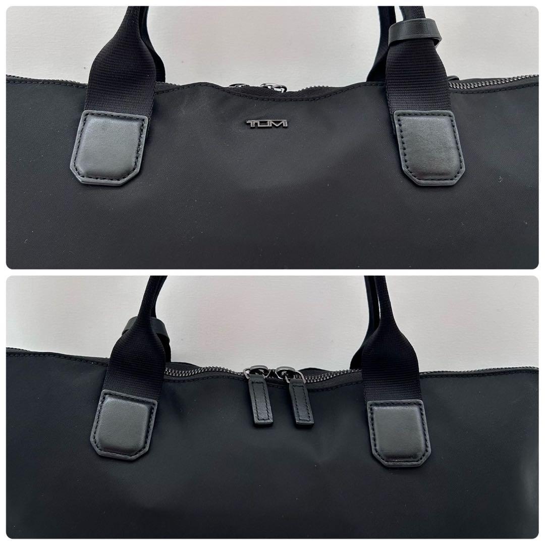 トゥミ　TUMI ビジネスバッグ　ブラック　ナイロン　本革　レザー　2way