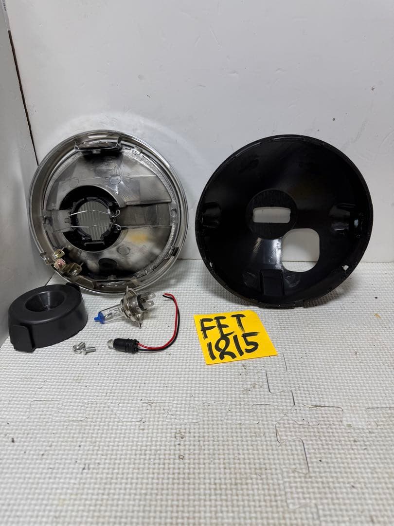 当時物FET180π凹みレンズ付きヘッドライト/検索CIBIEシビエ マーシャル