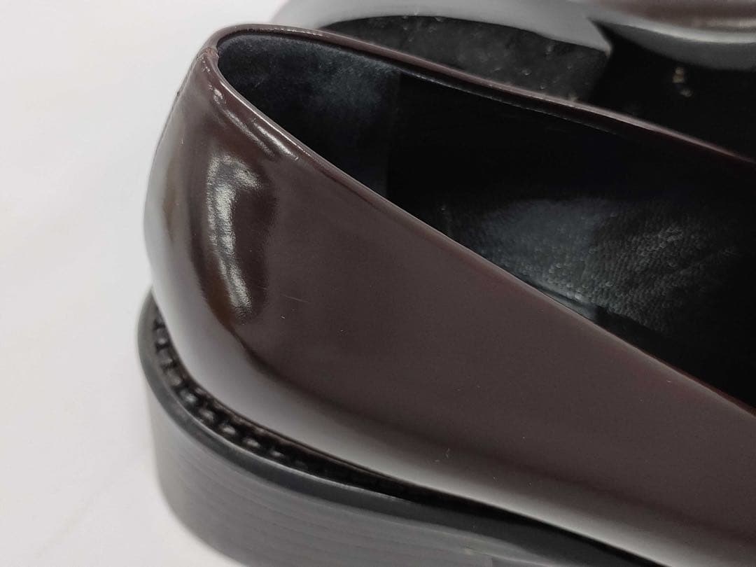 PRADA（プラダ） イタリア製 レザー ローファー／ブラウン／35½