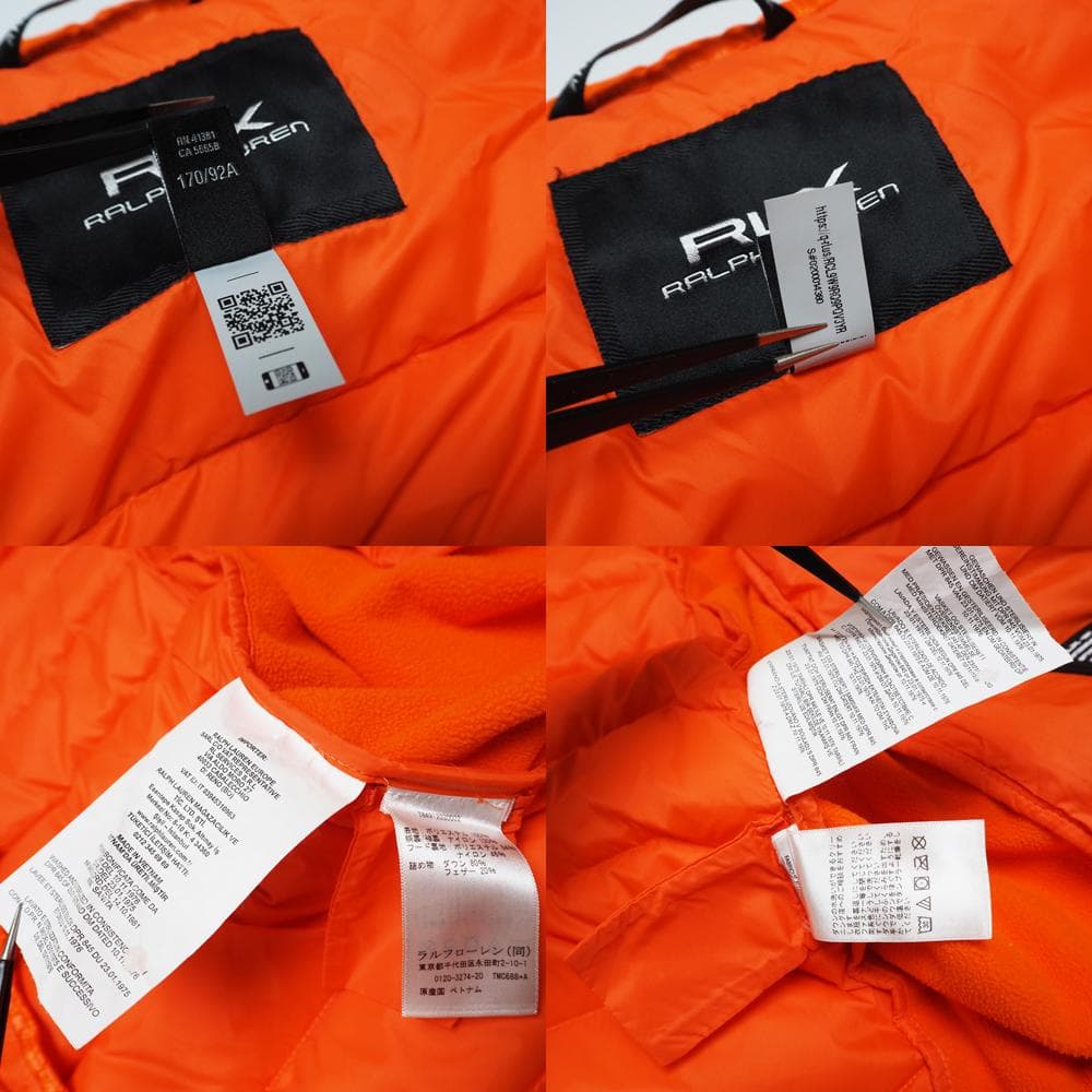 現行モデル美品 RLX GOLF ウォーターリペラント ハイブリッド ダウン