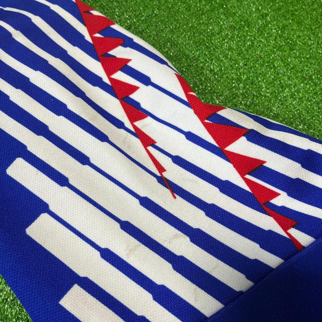 asics ドーハ　サッカー日本代表　90sジャージ　Oサイズ