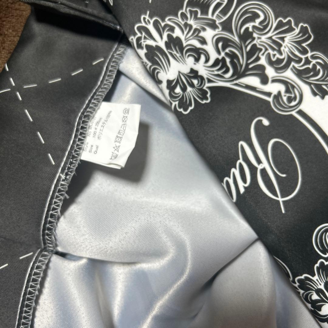 Rady ホテシリ キルティング　2枚組カーテン　100✖️200 黒