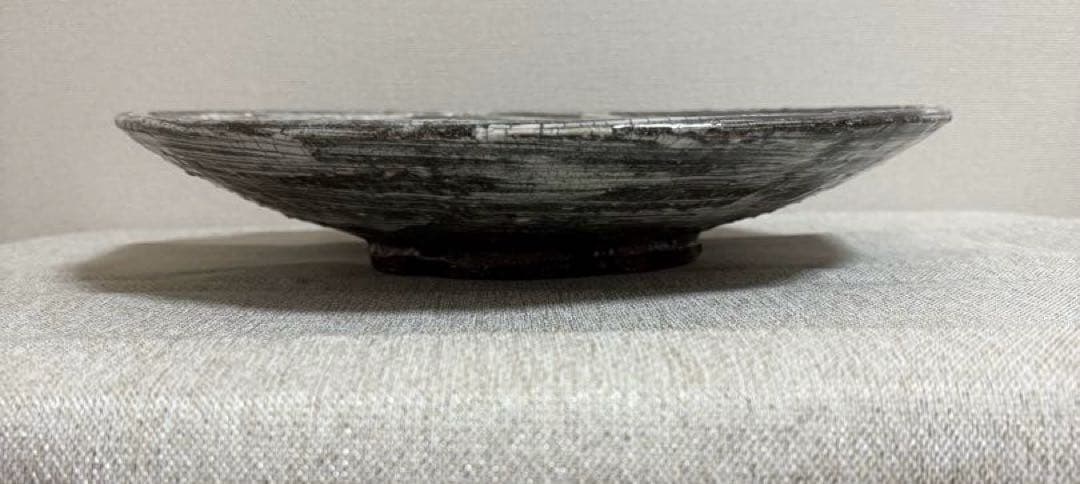 中川自然坊　刷毛目唐津　大皿　入手困難