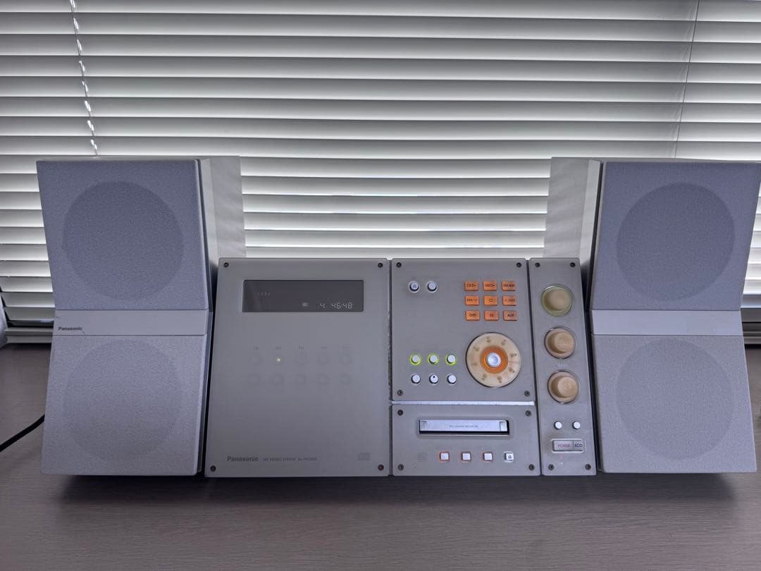 Panasonic CD・MDミニコンポ　SC-PM50MD