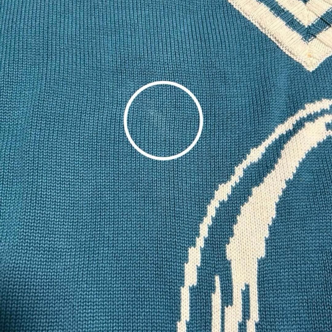 HYSTERIC GLAMOUR ヒステリックグラマー ブルー ヒスガールニット