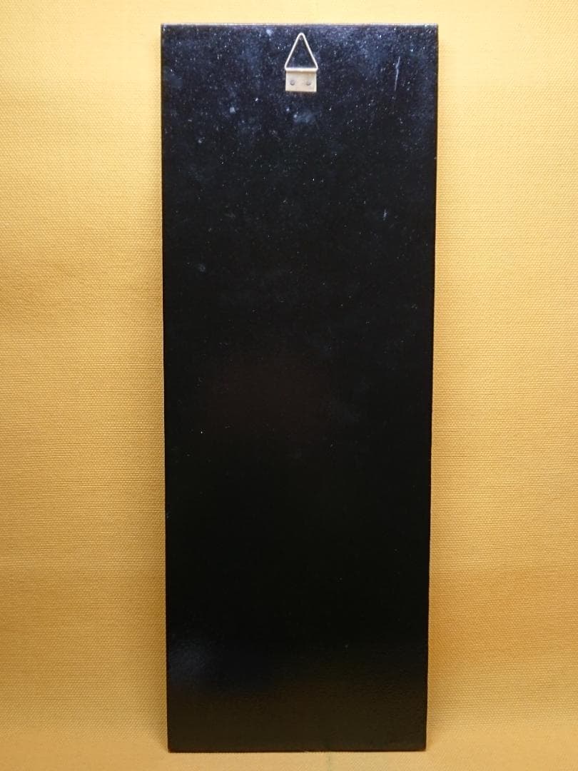 【美品】螺鈿細工　漆塗り　花鳥図　置物　インテリア　工芸品　美術品　A1465