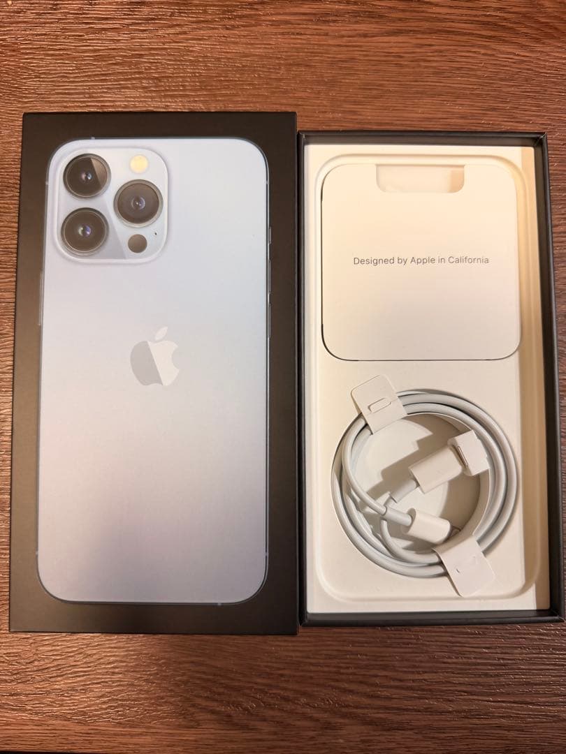 美品　iPhone13pro 128GB シエラブルー