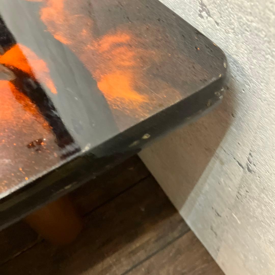 昭和レトロ 津軽塗 漆塗り 長方形 座卓 センターテーブル ローテブル 古民家