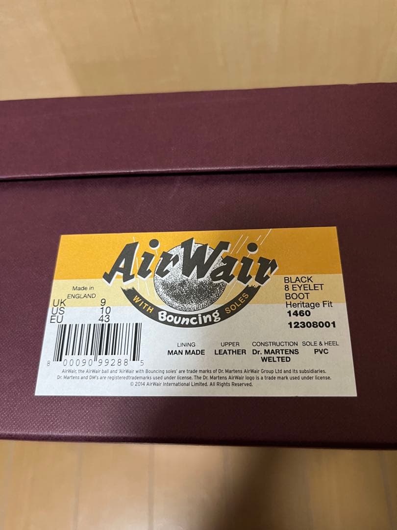 靴 Dr.Martens 1460 uk9 MADE IN ENGLAND