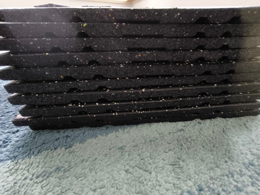 【引き取り限定】 ゴムマット ジム　マット　10枚セット as known