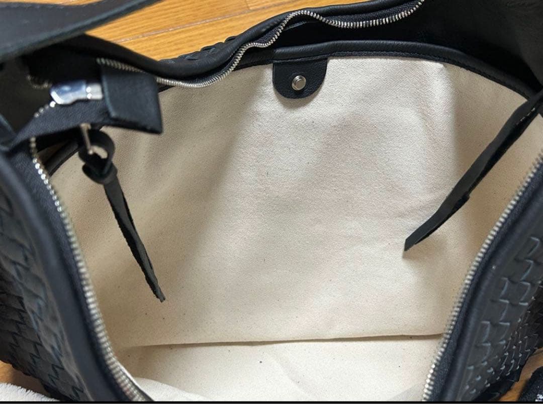 N*o様 【新古品最安値】Llife COW LEATHER MESH BAG