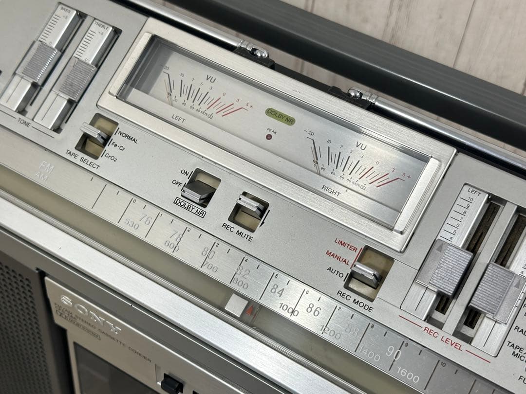 動作品|昭和レトロ名機 SONY ソニー ラジカセCFS-686 ラジオ