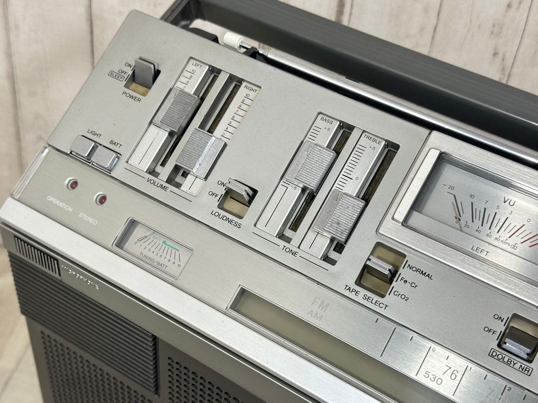 動作品|昭和レトロ名機 SONY ソニー ラジカセCFS-686 ラジオ