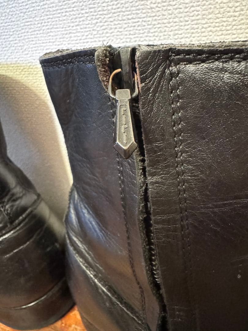 RUDE GALLERY ルードギャラリー サイドジップ ブーツ ブラック