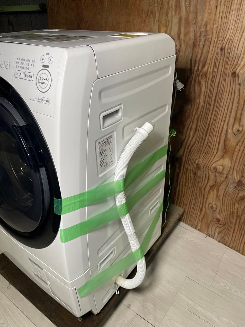 2023年製 SHARP ドラム式洗濯機 ES-S7H-WL