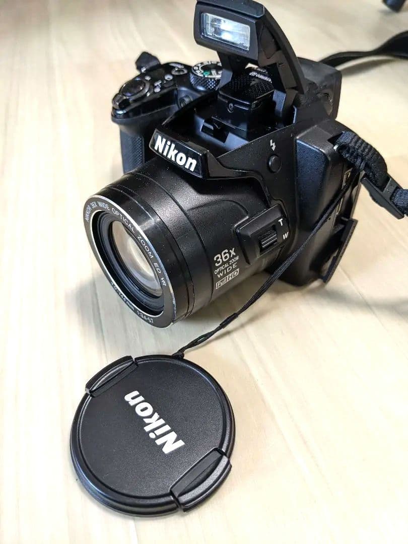 美品 COOLPIX P500 ブラック 即日発送 Nikon デジタルカメラ