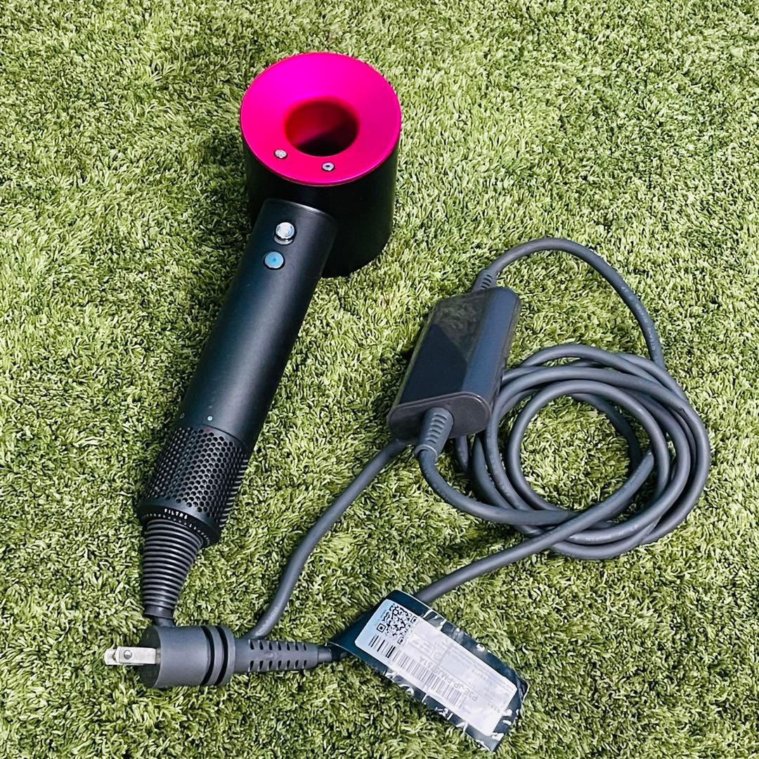 ダイソンヘアドライヤー グレー/ピンク hd08電源確認済み