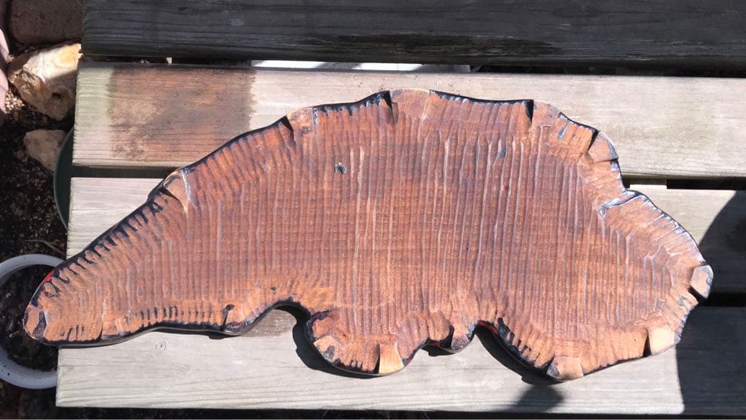 専用です。神居古潭石 本真黒 水石 重さ約8.3kg 木製台座 天然石 鑑賞石