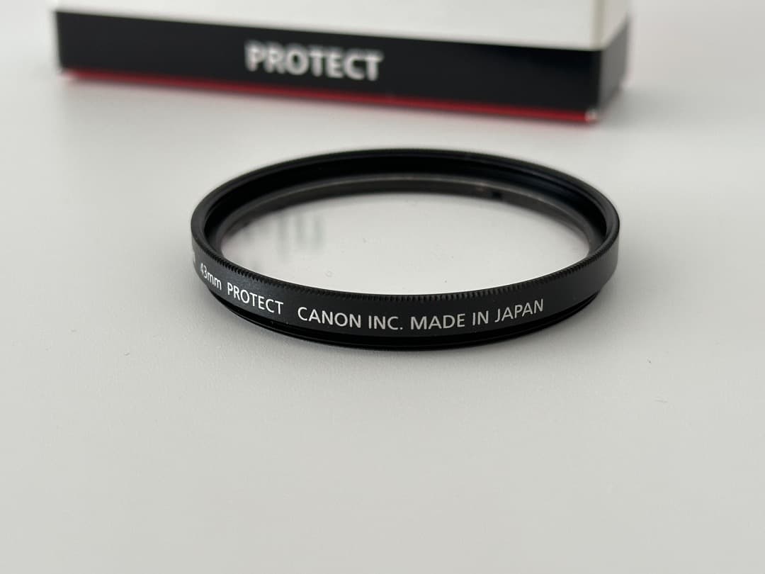 【美品】Canon RF50mm F1.8 STM / フード、フィルター付