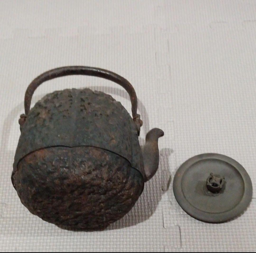 南部鉄器 鉄瓶 湯沸かし 伝統工芸品 レトロ アンティーク
