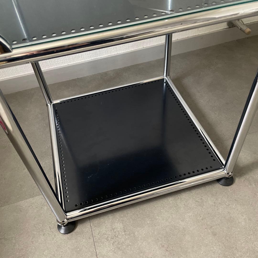 usmハラー 希少　ガラスディスプレイシェルフ、ショーケース