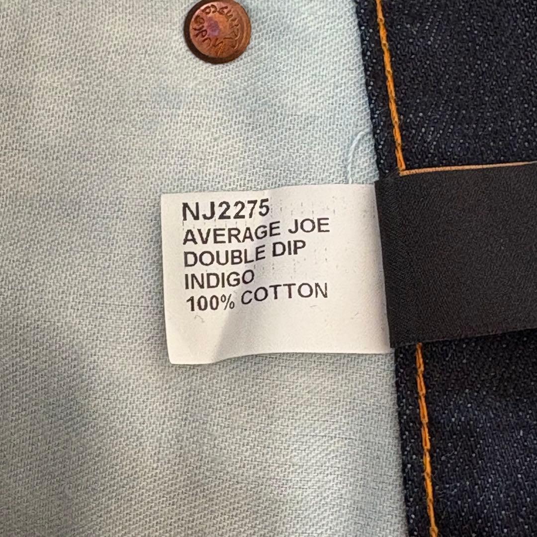 .！未使用タグ付！NUDIE JEANS AVERAGE JOE w34