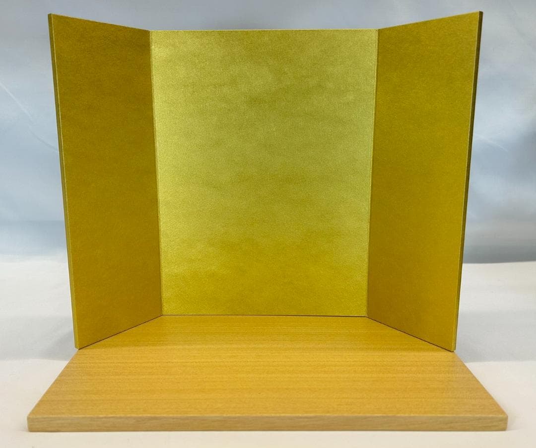 五月人形 兜 S802 金彩ゴールド 屛風 309 飾り台 32 白木 兜セット