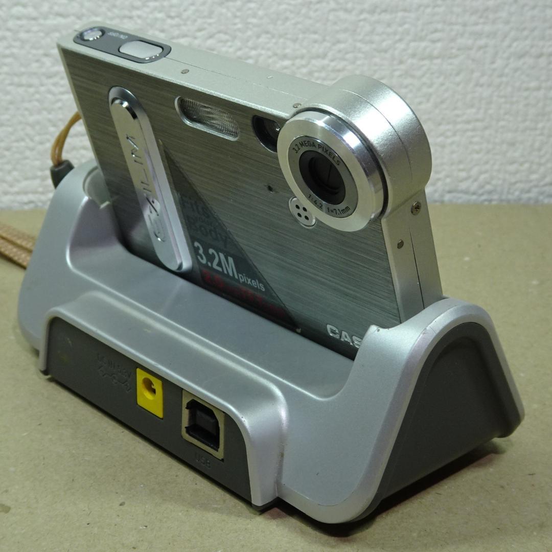 カシオ EXILIM EX-S3 コンデジ 純正バッテリー新品 2GBSDカード