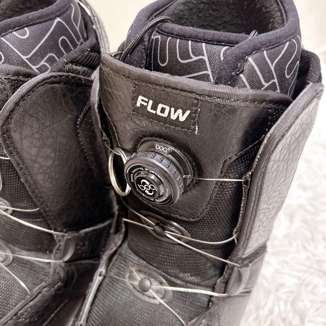 【美品】FLOW THE ANSR シングルBOA 24.0cm スノボブーツ