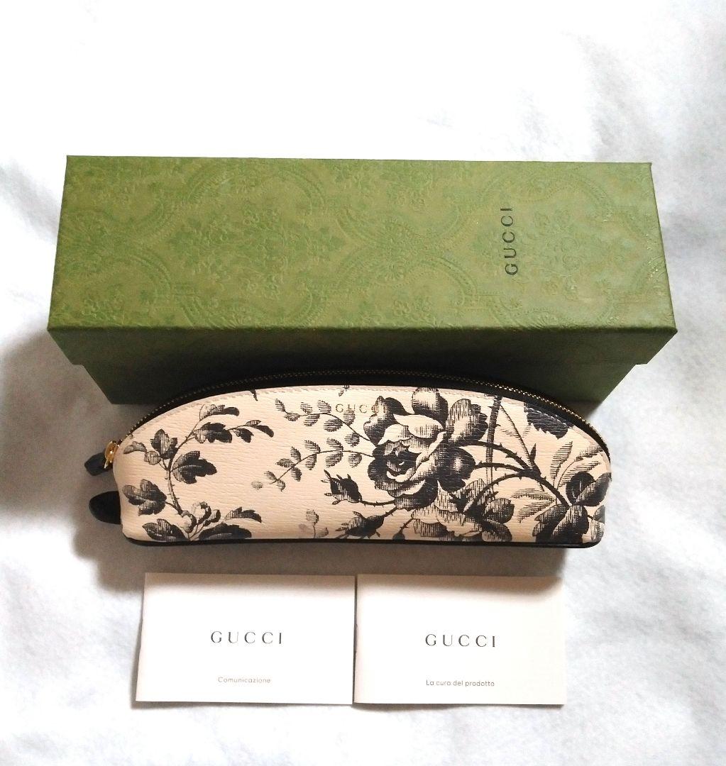期間限定価格☆最終価格★【新品】GUCCI　筆箱　ペンケース　花柄　ハーバリウム