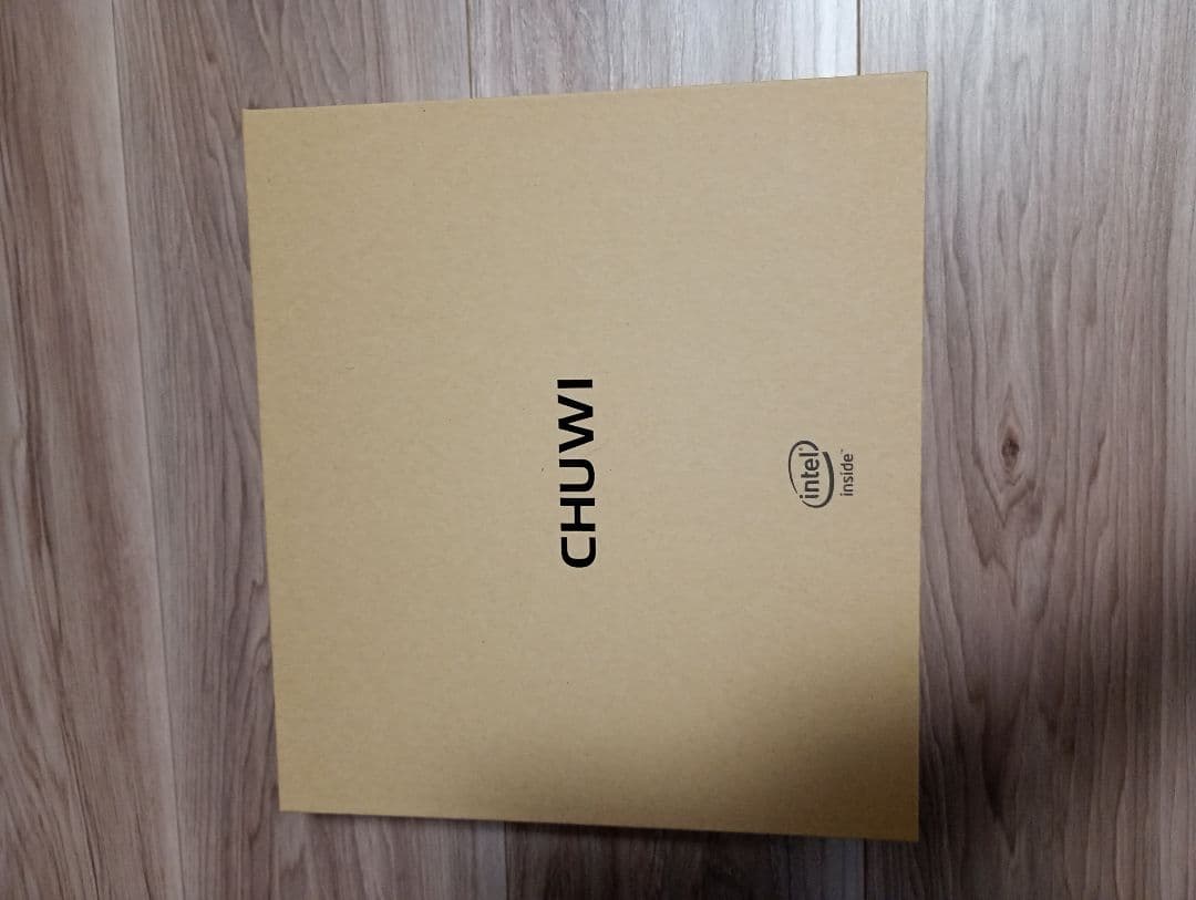 Chuwi GBOX ファンレスミニPC windows11 SSD256増設