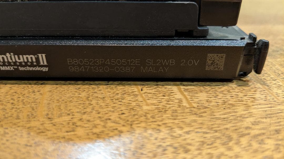 ASUS　P3B-F ＆ Intel Pentium II 450MHz
