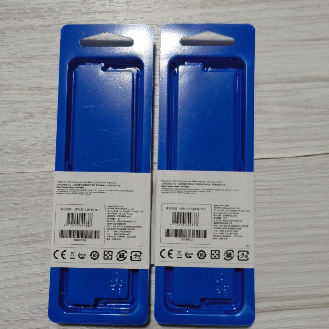 ADATA PC4-17000 DDR4 2133 8GB ×2(16GB)
