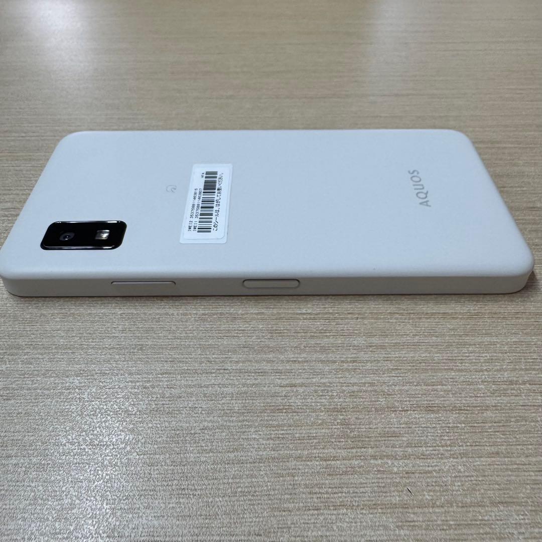 「画面縦線あり/訳あり」 SHARP AQUOS wish3 SH-M25 白