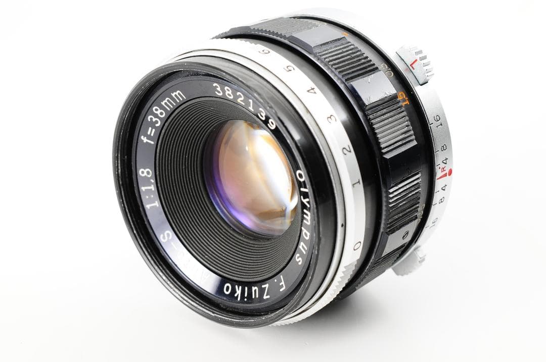 【ケース付】 オリンパス Olympus PEN FT 38mm F1.8