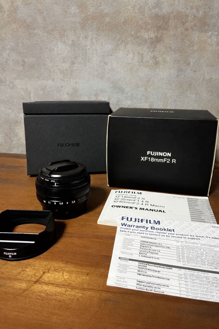 Fujinon XF18mmF2 R レンズ 本体