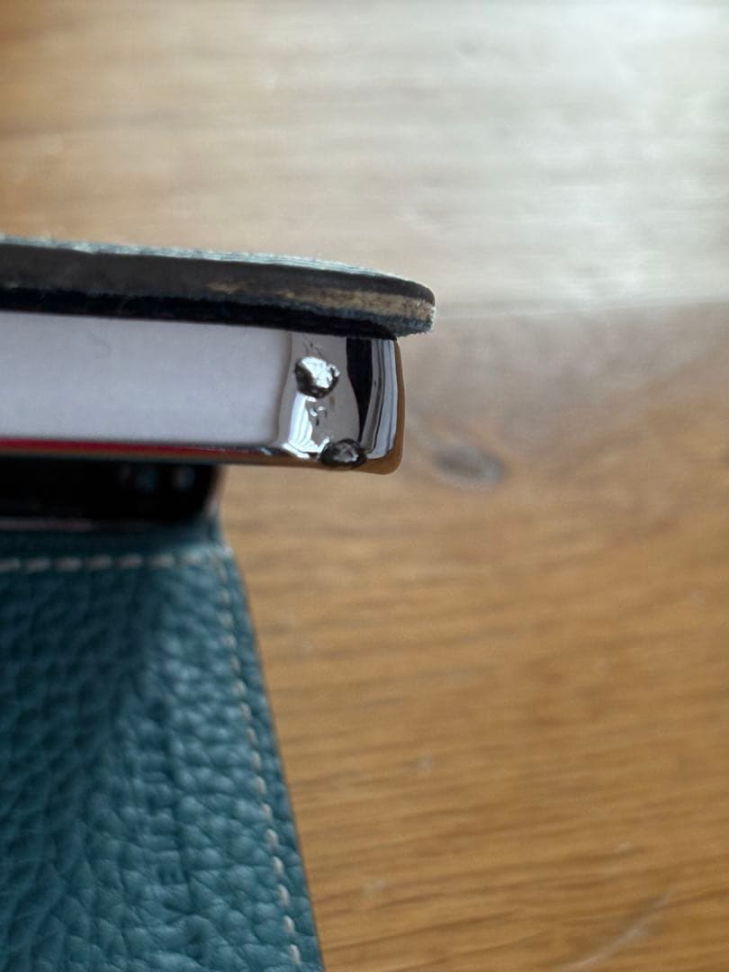 Bonaventura 手帳型iPhone12mini ブルーシアン