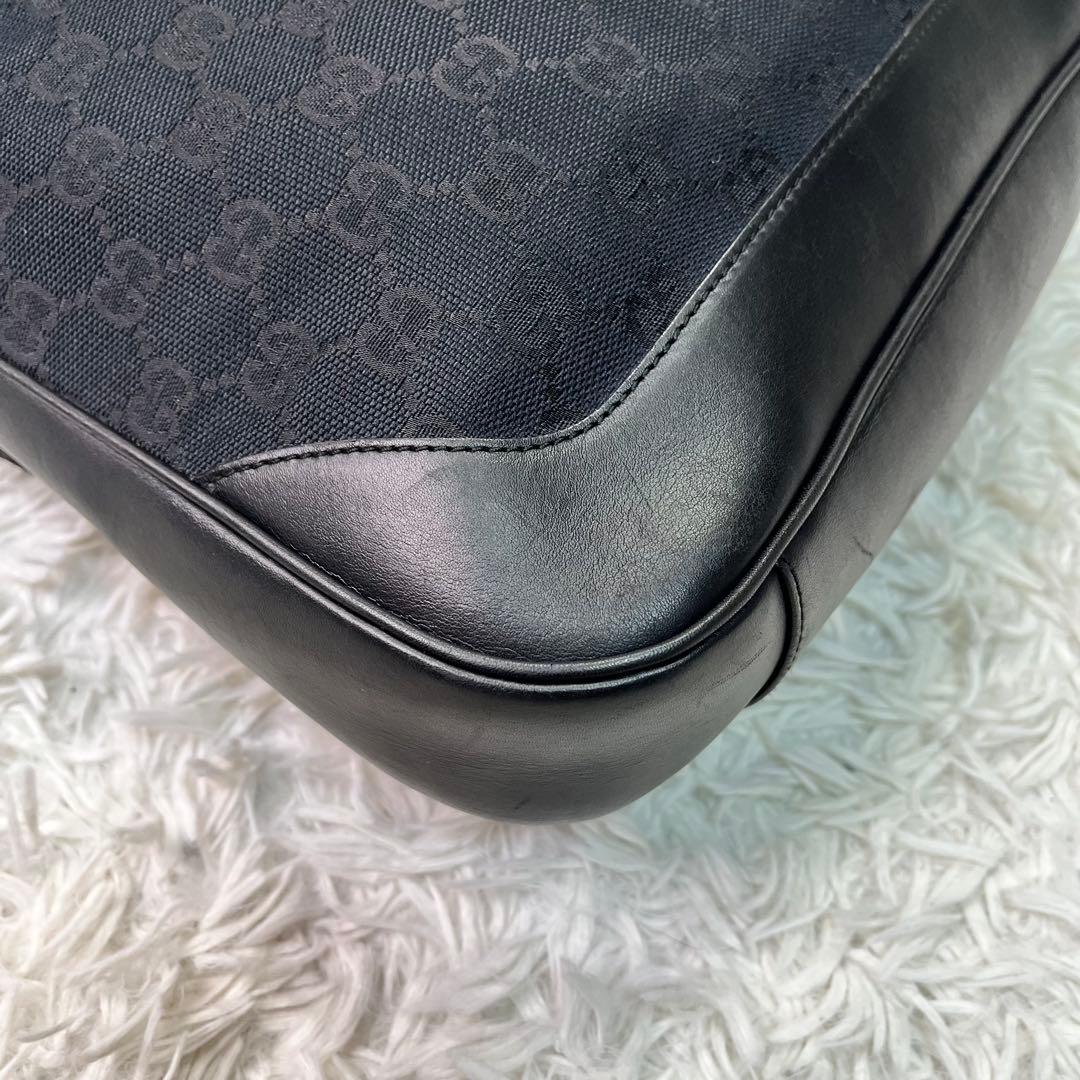 美品✨GUCCI ショルダーバッグ GG柄　シェリーライン バンブー 2way